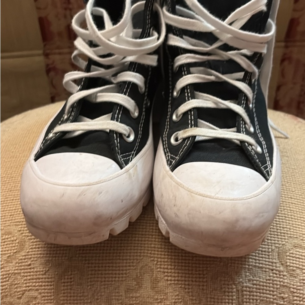 Converse Black and White High-Tops
